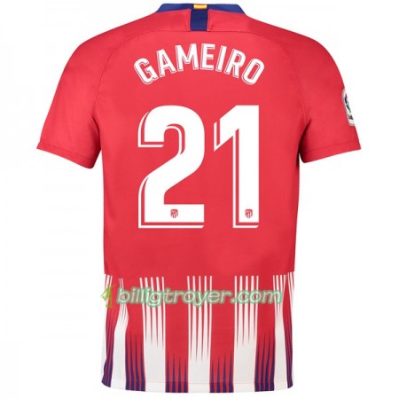 Billige Fotballdrakter Atlético Madrid Gameiro 21 Hjemmedraktsett 2018/19 Kortermet